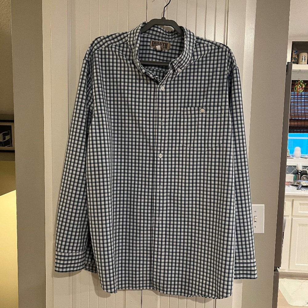 Duluth Trading button-down (stretch material) XXL
